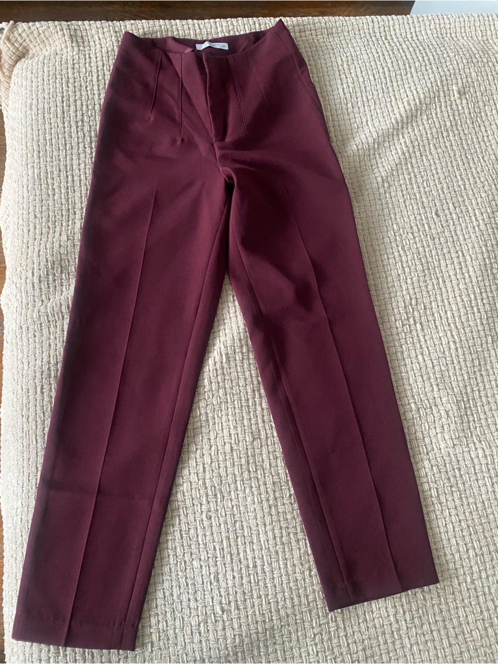Arturo Calle Burgundy trousers